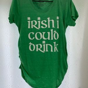 Maternity St. Patrick’s Day Shirt